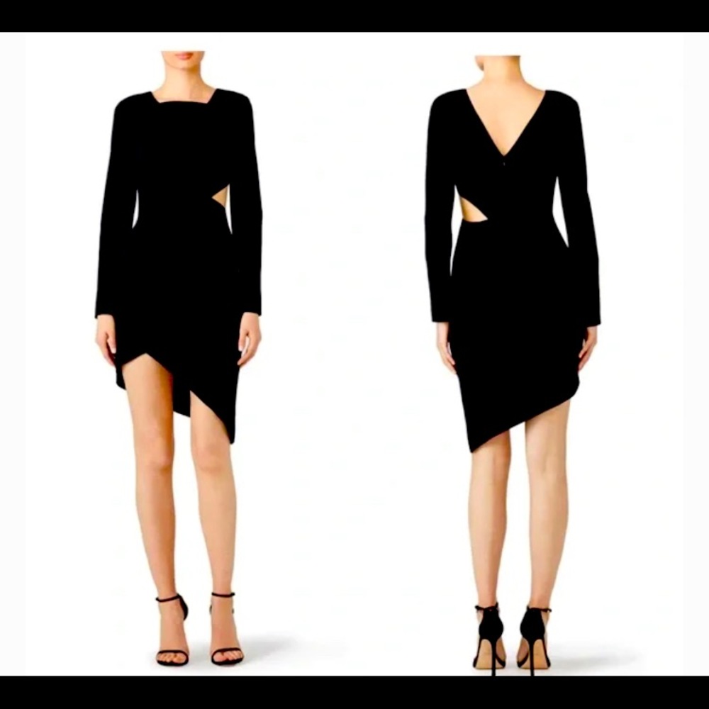 Jay Godfrey Black Wilkens Dress